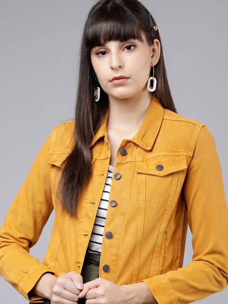 Tokyo Talkies Full Sleeve Solid Women Jacket