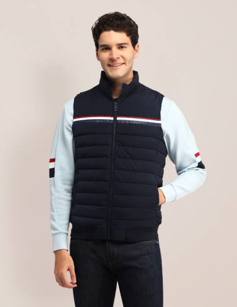 U.S. POLO ASSN. Sleeveless Solid Men Jacket