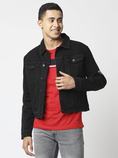 Nike full sleeve top solid men's jacket