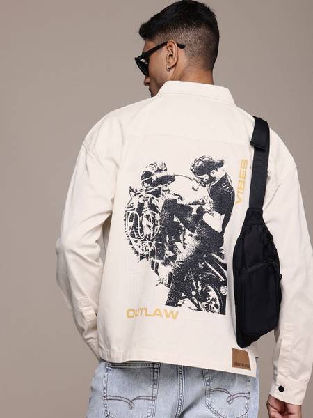 Roadster Full Sleeve Printed Men Jacket
