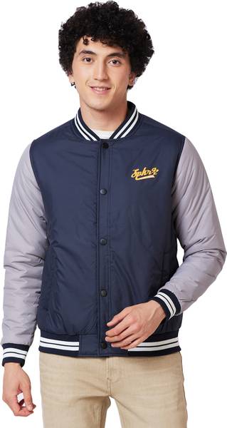 Spykar Full Sleeve Solid Men Jacket