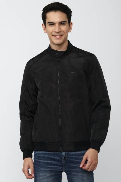 Peter england university full new arrivals sleeve solid men jacket