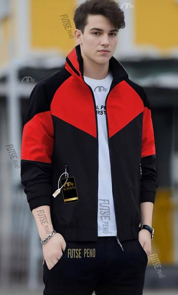 Azmani Full Sleeve Colorblock Men Jacket