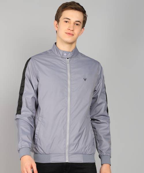 Allen solly full best sale sleeve solid men's jacket