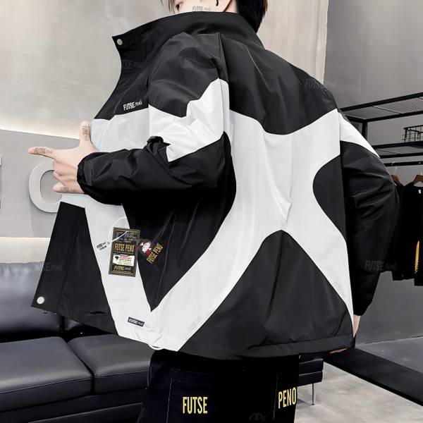FUTSE PENO Full Sleeve Self Design Men Jacket