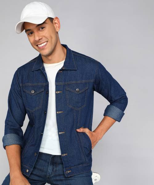 FTX Full Sleeve Solid Men Denim Jacket Price History
