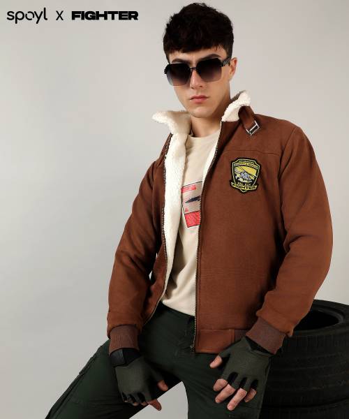 CAMPUS SUTRA Full Sleeve Solid Men Jacket