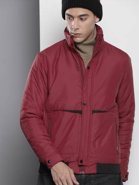 The Indian Garage Co. Full Sleeve Solid Men Jacket