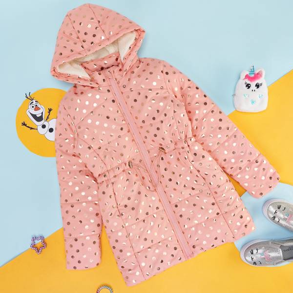 Pantaloons Junior Full Sleeve Printed Girls Jacket