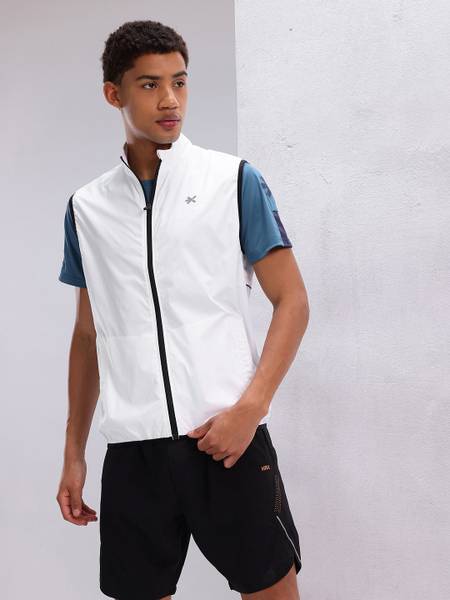HRX by Hrithik Roshan Sleeveless Solid Men Jacket