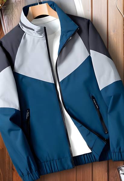 KABEER TRADING COMPANY Full Sleeve Colorblock Men Jacket