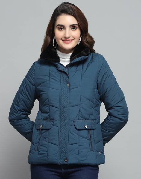 MONTE CARLO Full Sleeve Solid Women Jacket