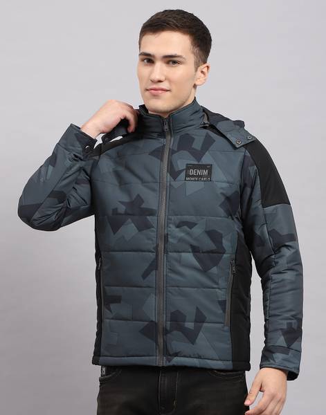 MONTE CARLO Full Sleeve Printed Men Jacket