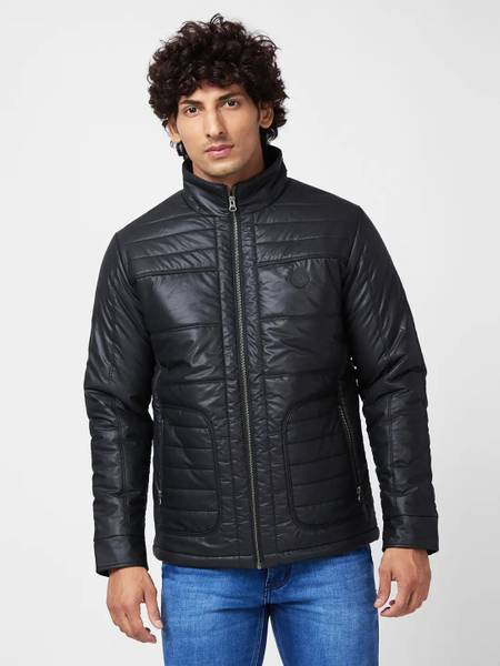 Spykar Full Sleeve Solid Men Jacket Price History