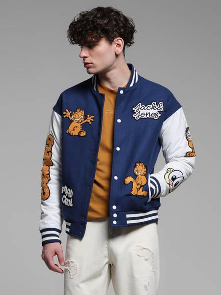 JACK & JONES Full Sleeve Colorblock Men Jacket