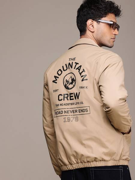 Roadster Full Sleeve Printed Men Jacket