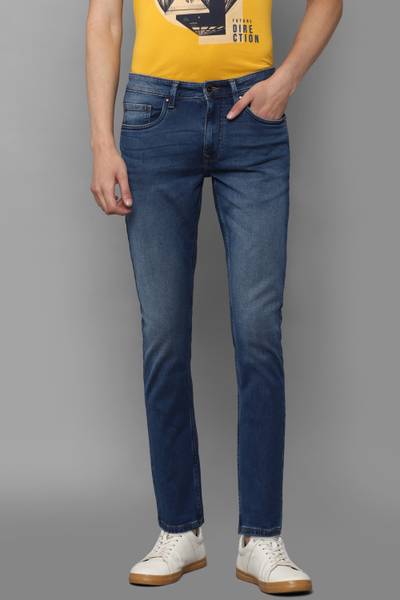 Louis Philippe Jeans Slim Men Blue Jeans