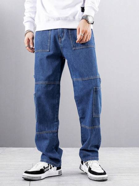 Leriya Fashion Regular Men Blue Jeans