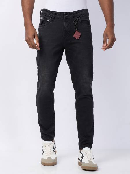 LAWMAN PG3 Skinny Men Black Jeans