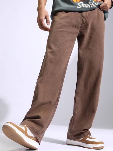 HIGHLANDER Boot-Leg Men Brown Jeans