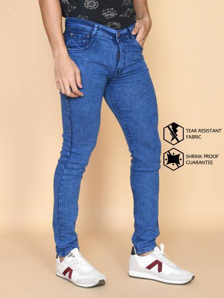 RASSO Slim Men Blue Jeans