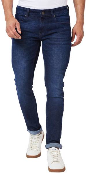 Spykar Slim Men Dark Blue Jeans