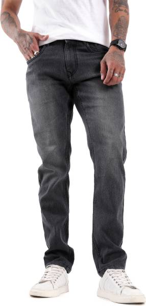 WROGN Slim Men Grey Jeans