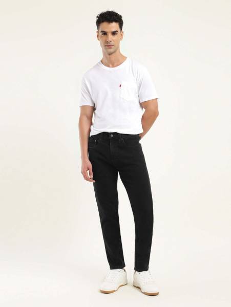 LEVI'S Tapered Fit Men Black Jeans