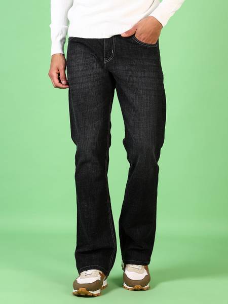 V-MART Boot-Leg Men Black Jeans