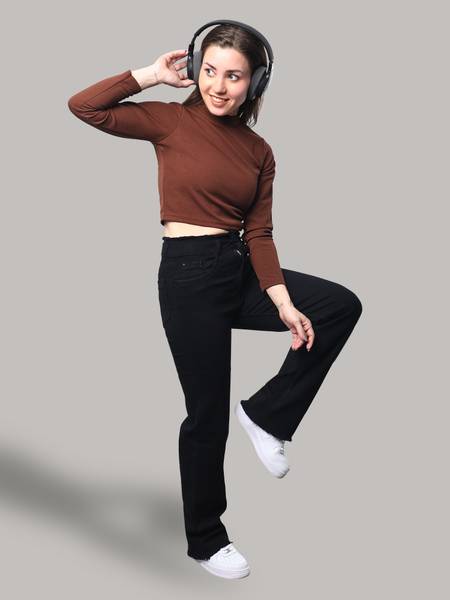 AADVI FASHION Regular Women Black Jeans