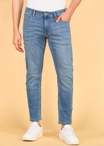 Louis Philippe Jeans Straight Fit Men Blue Jeans