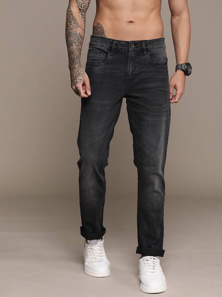 Roadster Slim Men Dark Grey Jeans