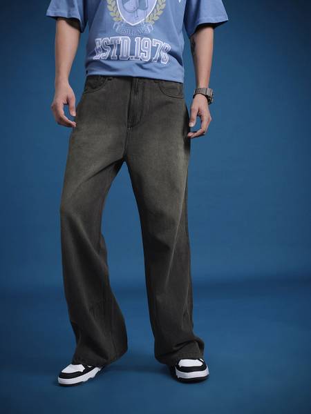 Roadster Boot-Leg Men Black Jeans