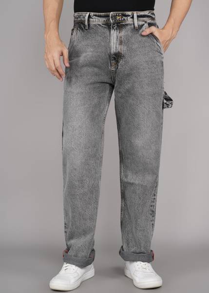 KILLER Loose Fit Men Black Jeans