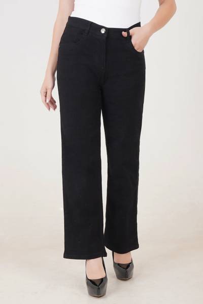 Shrutika Boyfriend Women Black Jeans
