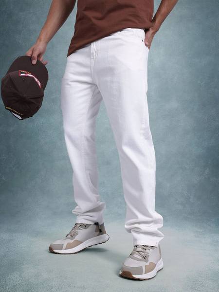 Roadster Regular Men White Jeans