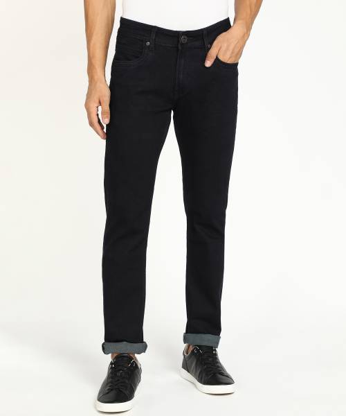 Peter England Jeans Slim Men Black Jeans Price History