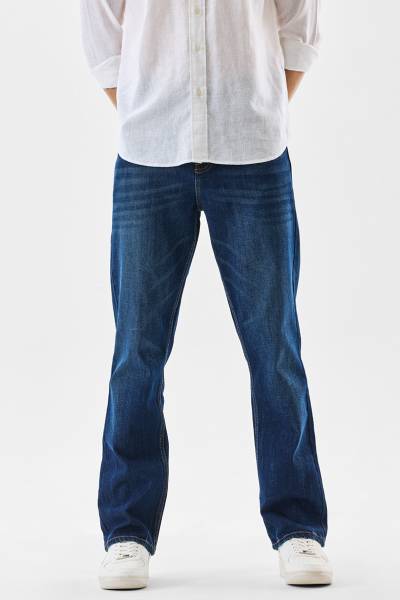 Snitch Straight Fit Men Blue Jeans