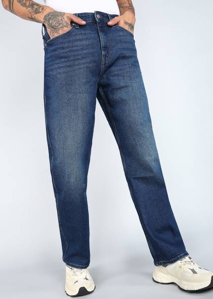 FLYING MACHINE Relaxed Fit Men Blue Jeans