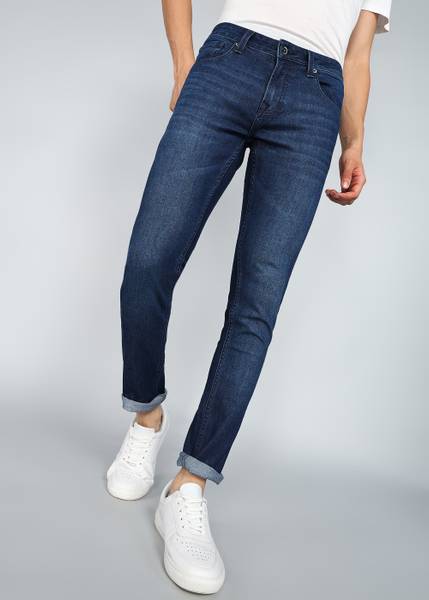 Spykar Slim Men Blue Jeans