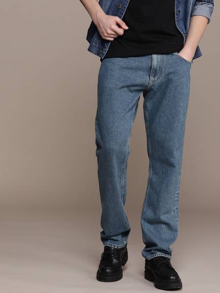 Calvin Klein Jeans Regular Men Blue Jeans