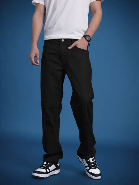 Roadster Regular Men Black Jeans