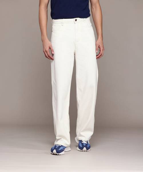 Roadster Regular Men White Jeans