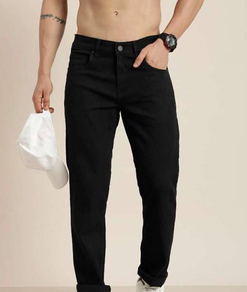 FODED JNS Regular Men Black Jeans