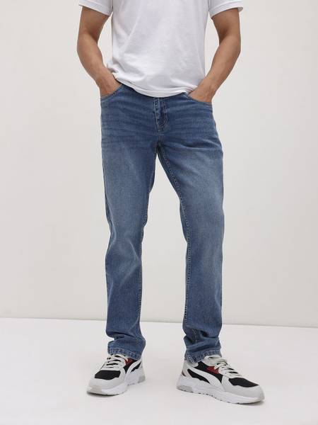 Roadster Slim Men Blue Jeans