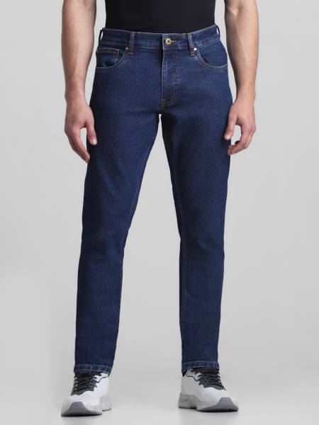 JACK & JONES Slim Men Blue Jeans