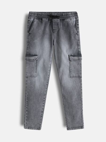 Urbano Juniors Regular Boys Grey Jeans