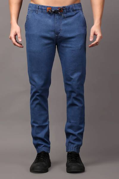ZAYSH Jogger Fit Men Light Blue Jeans