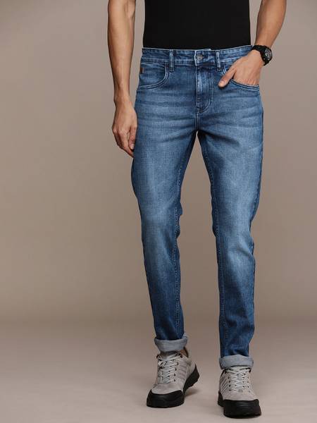 WROGN Slim Men Light Blue Jeans