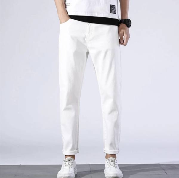MULTIBRAAND FASHION Regular Men White Jeans